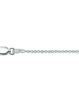 Zilver Wit Collier Anker Rond 1,4 mm 1018838 - PansiteNederland.nl
