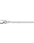 Zilver Wit Collier Anker Rond 1,5 mm 1018847 - PansiteNederland.nl