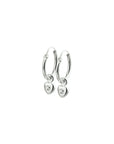 Zilver Oorringhangers Hart Strass 1019458 - PansiteNederland.nl