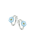 Zilver Oorringen Bloem 1020150 - PansiteNederland.nl