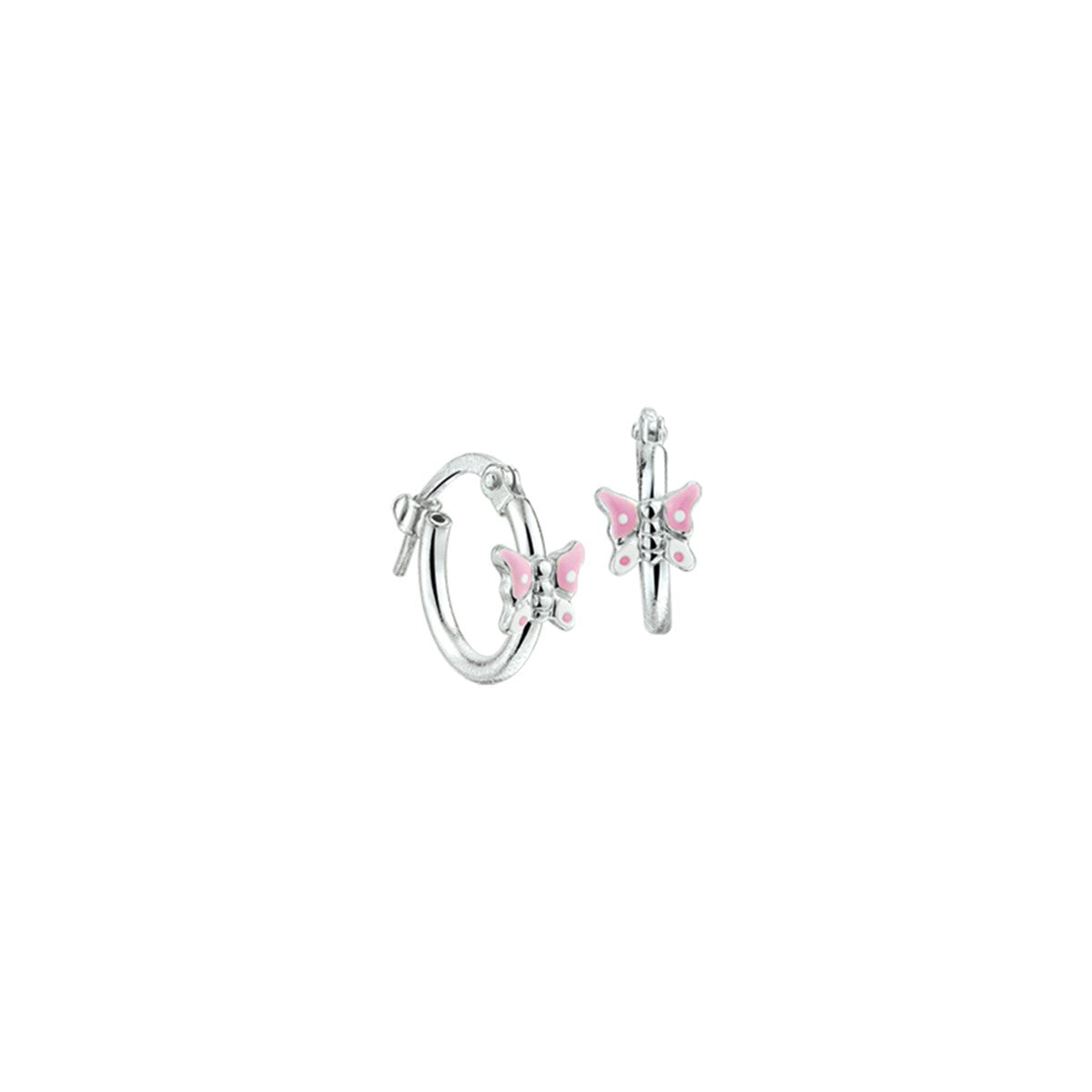 Zilver Oorringen Vlinder 1020247 - PansiteNederland.nl