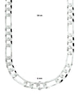 Zilver Wit Figaro 6,0 mm 1021083 - PansiteNederland.nl