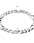 Zilver Wit Figaro 7,0 mm 1021087 - PansiteNederland.nl