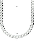 Zilveren gourmette ketting 6-zijdes geslepen 5,5 mm - 1021099 - PansiteNederland.nl