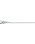 zilver wit collier anker gediamanteerd 1,1 mm 41 + 4 cm 1021119 - PansiteNederland.nl