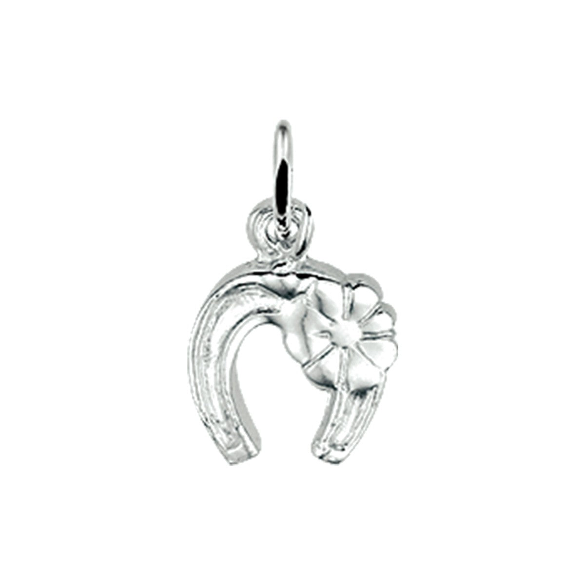 zilver hanger hoef 1021720 - PansiteNederland.nl