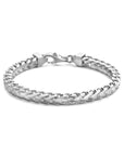 Zilver Wit Armband Geslepen Gourmette 5,6 mm 1021762 - PansiteNederland.nl
