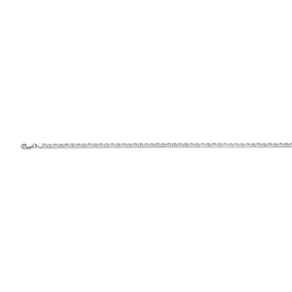 Zilver Wit Anker 3,8 mm 1021797 - PansiteNederland.nl
