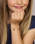 Zilver Wit Armband Lieveheersbeestje 1021815
