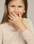 Zilver Ring Lieveheersbeestje Wit 1021818 - PansiteNederland.nl