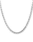 Zilver Wit Collier 6,5 mm 1021890 - PansiteNederland.nl