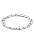 Zilver Wit Armband 7,0 mm 1021892