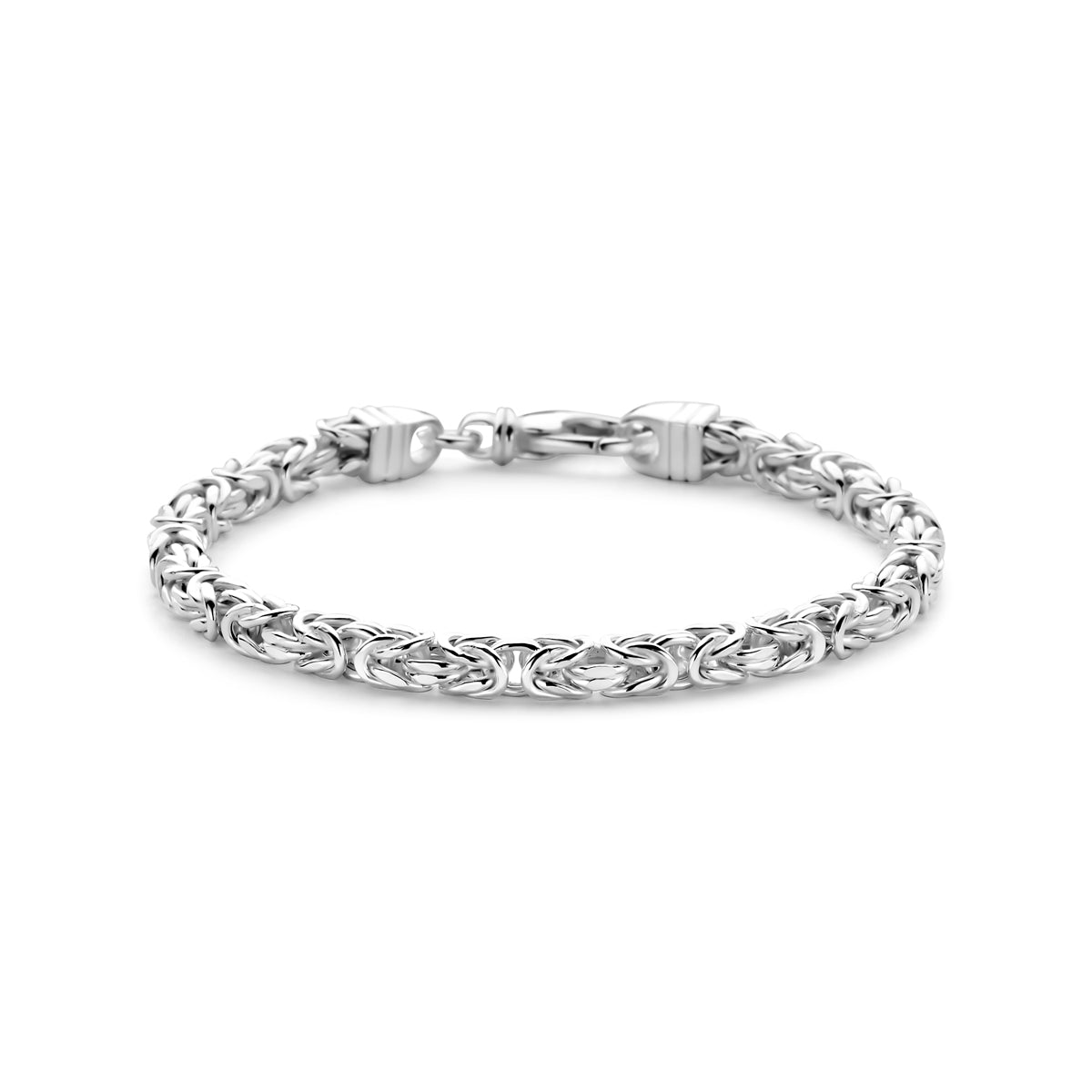 Ketting konings zilver 4,7 mm