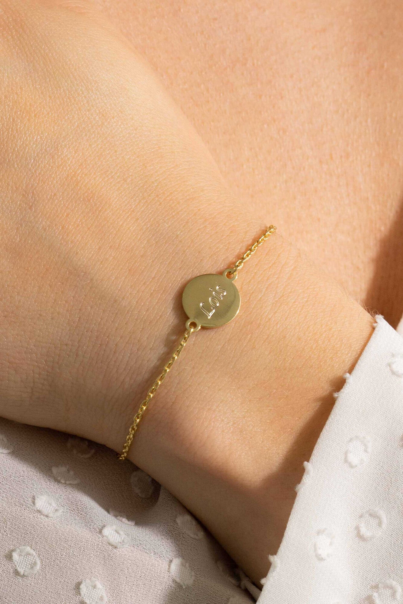 ZINZI Verguld Zilveren Armband 17-20 cm - ZIA2345G
