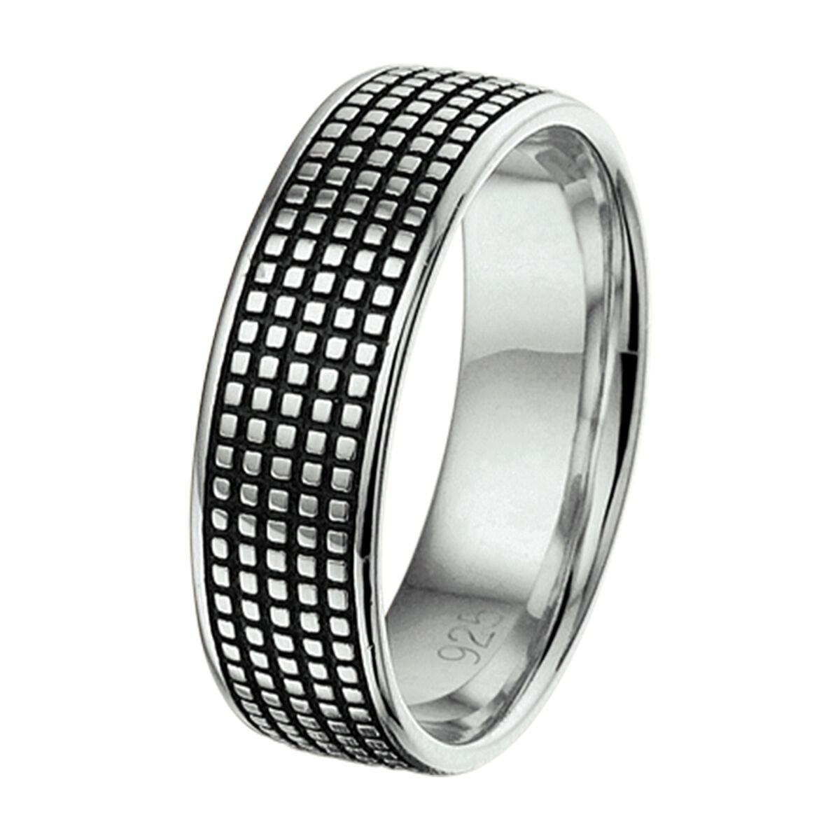 Zilver ring oxi zilver geoxideerd 1101306