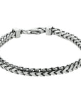 Zilver Geoxideerd Armband Oxi Gourmette 4,6 mm 1101670 - PansiteNederland.nl