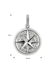 zilver geoxideerd hanger oxi ster 1101732 - PansiteNederland.nl