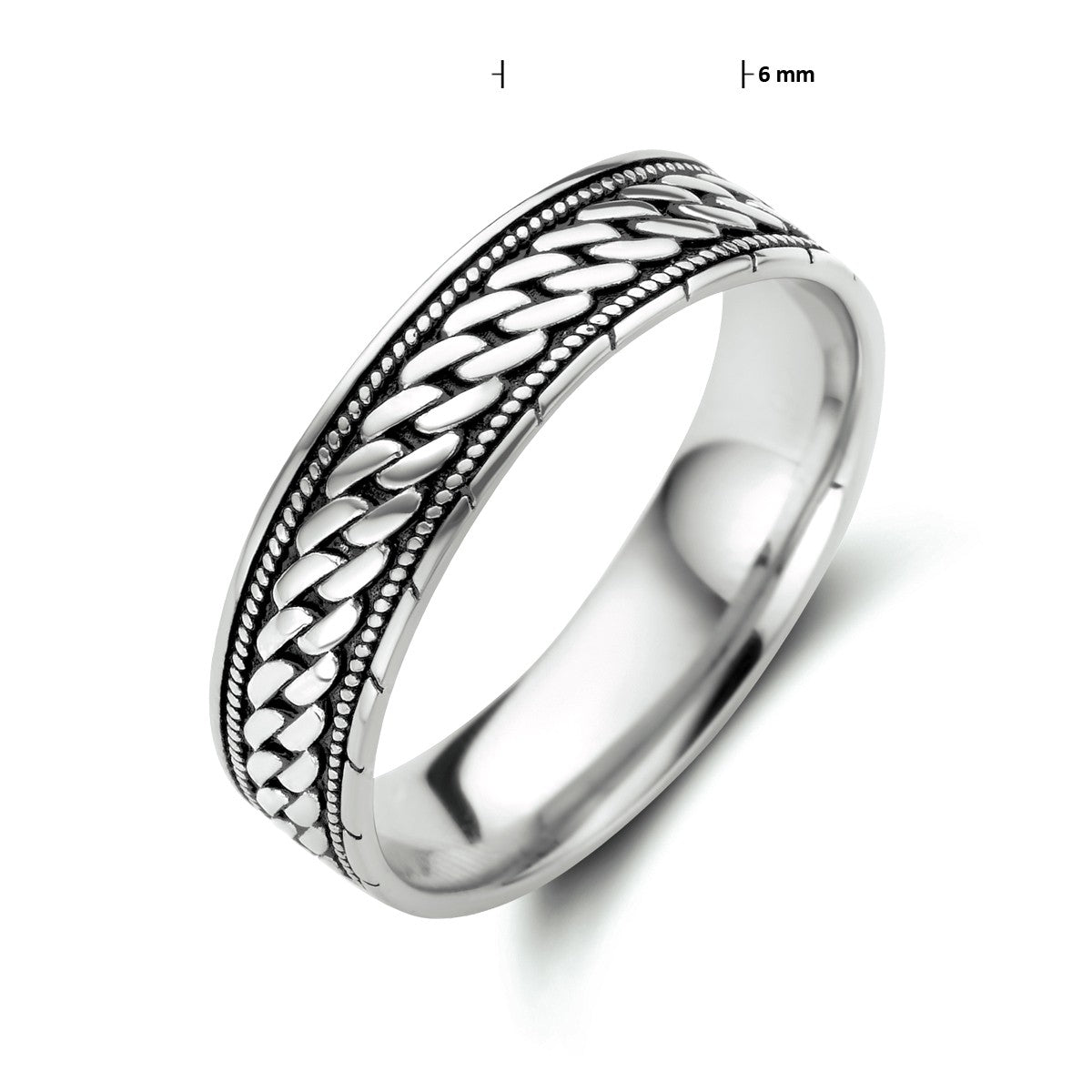 Zilver Geoxideerd Ring Oxi 1101734 - PansiteNederland.nl
