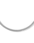 Zilver Geoxideerd Gourmette 6-Zijdes Geslepen Oxi 5,0 mm 1101768 - PansiteNederland.nl