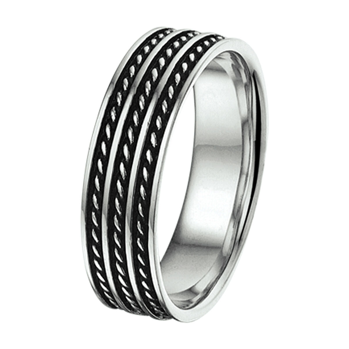 Zilver ring oxi zilver geoxideerd 1101290