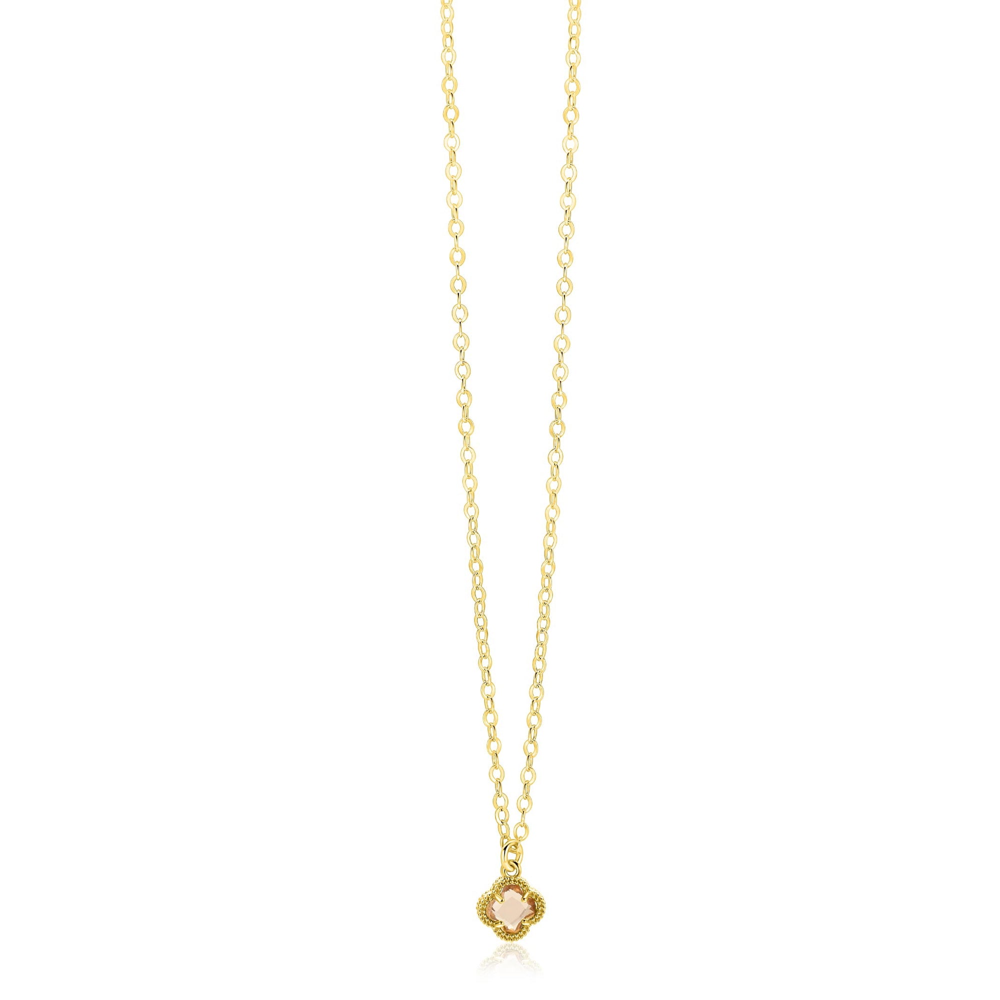 ZINZI Verguld Zilveren Ketting ZIC2905C - ZIC2905C