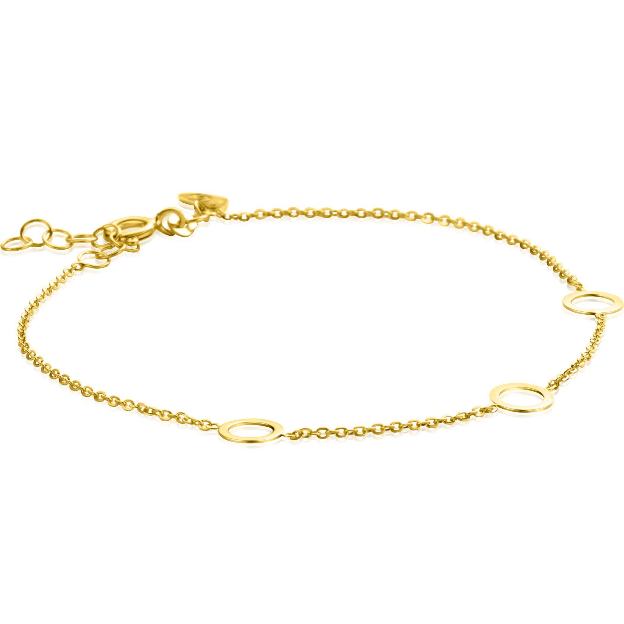 ZINZI 14K Gouden Armband ZGA445 18-20cm