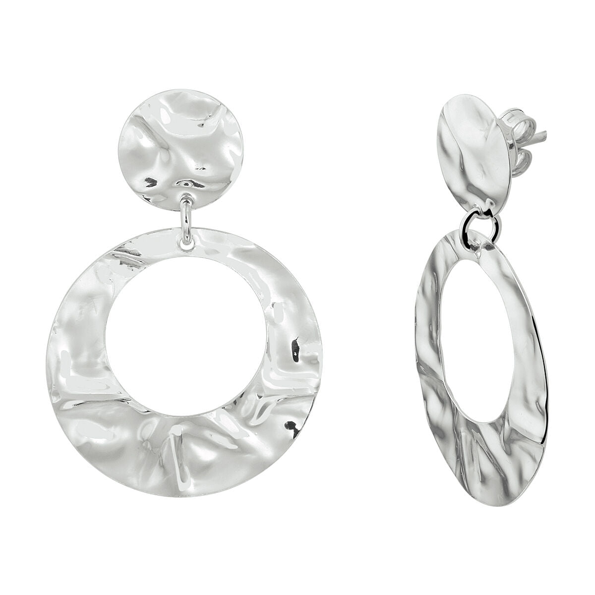 Oorbellen Gerhodineerd Zilver 1337242
