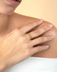 ZINZI Gold 14 krt gouden ring Infinity 2,5mm breed ZGR367 - PansiteNederland.nl