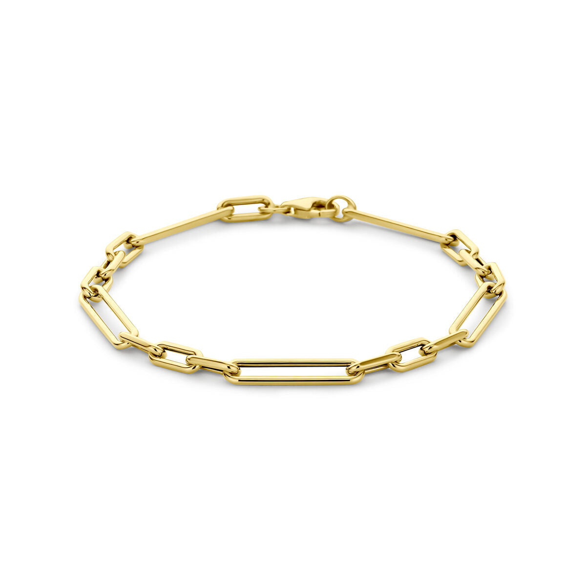 Armband 4,3 mm 14K geelgoud 19 cm
