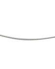 zilver gerhodineerd collier omega rond 1,4 mm 1300652