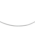 Zilveren collier omega rond 1,5 mm - 1300654