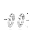 Zilver Gerhodineerd Oorringen 2,8 MM Voor Oorringhangers 1304825 - PansiteNederland.nl