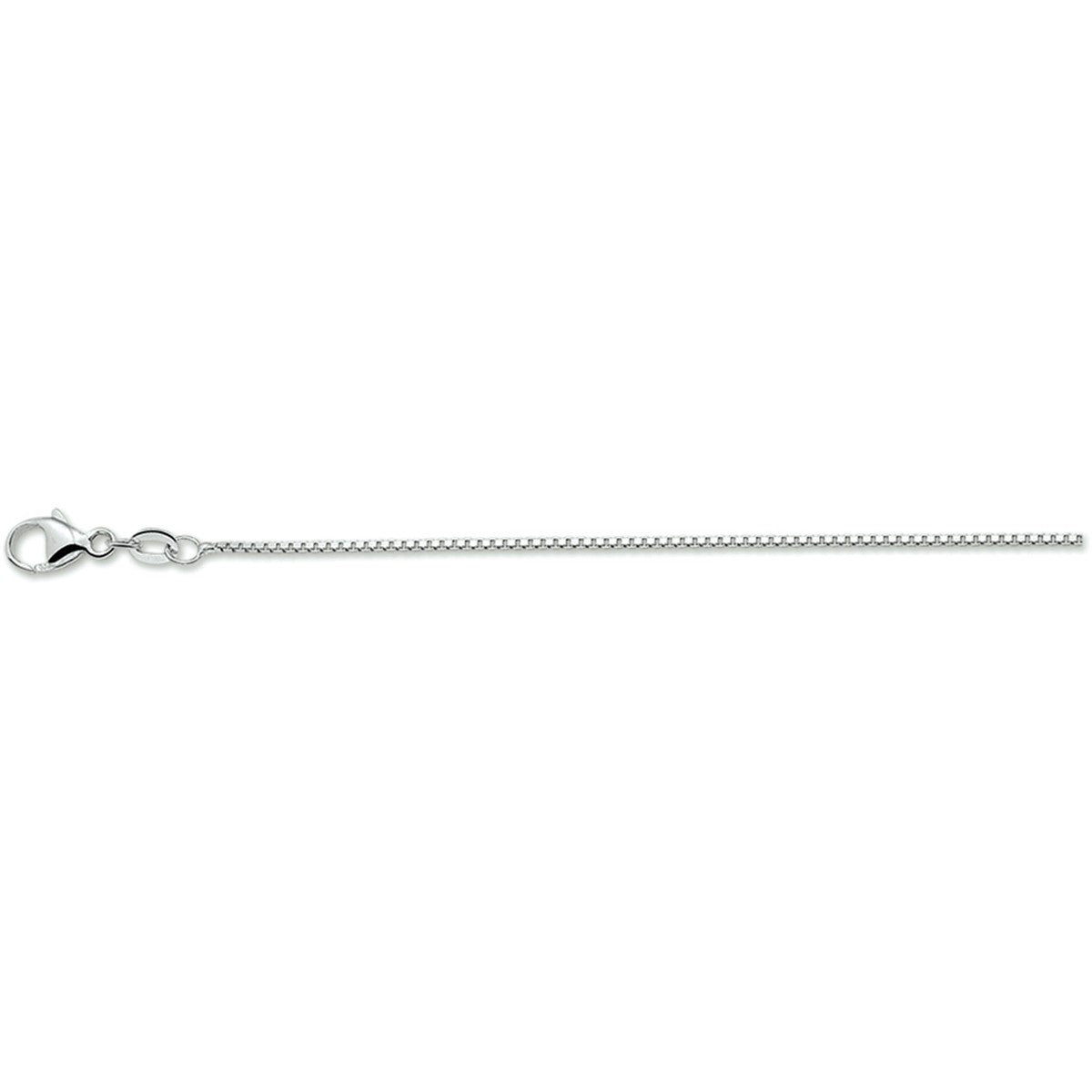 Zilver Gerhodineerd Collier Venetiaans 0,9 mm 1330054 - PansiteNederland.nl