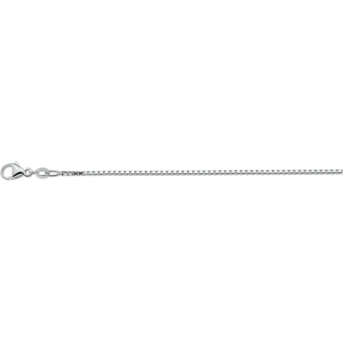 Zilver Gerhodineerd Collier Venetiaans 1,3 mm 1306141 - PansiteNederland.nl