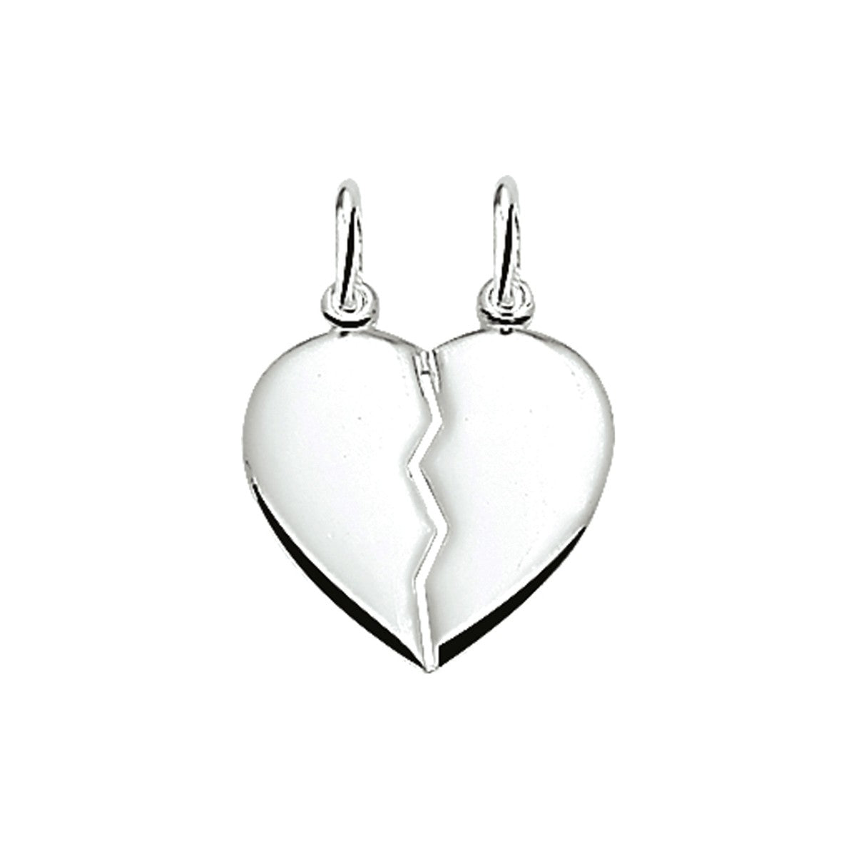 zilver gerhodineerd breekhartje 1307348 - PansiteNederland.nl