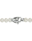 Zilver Gerhodineerd Collier Parel 5,0 mm 1309260 - PansiteNederland.nl