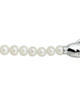 Zilver Gerhodineerd Collier Parel 5,0 mm 1309260 - PansiteNederland.nl