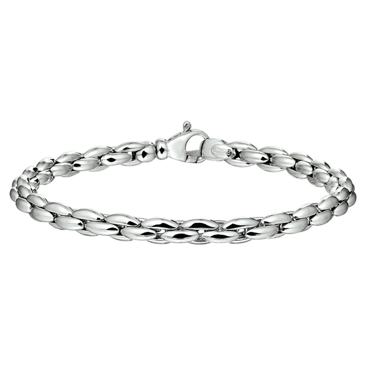 Zilver Gerhodineerd Armband 5,0 Mm 19,5 Cm 1311835 - PansiteNederland.nl