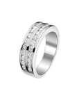 Gerhodineerd Zilver Ring Met Zirkonia 1313255 - PansiteNederland.nl