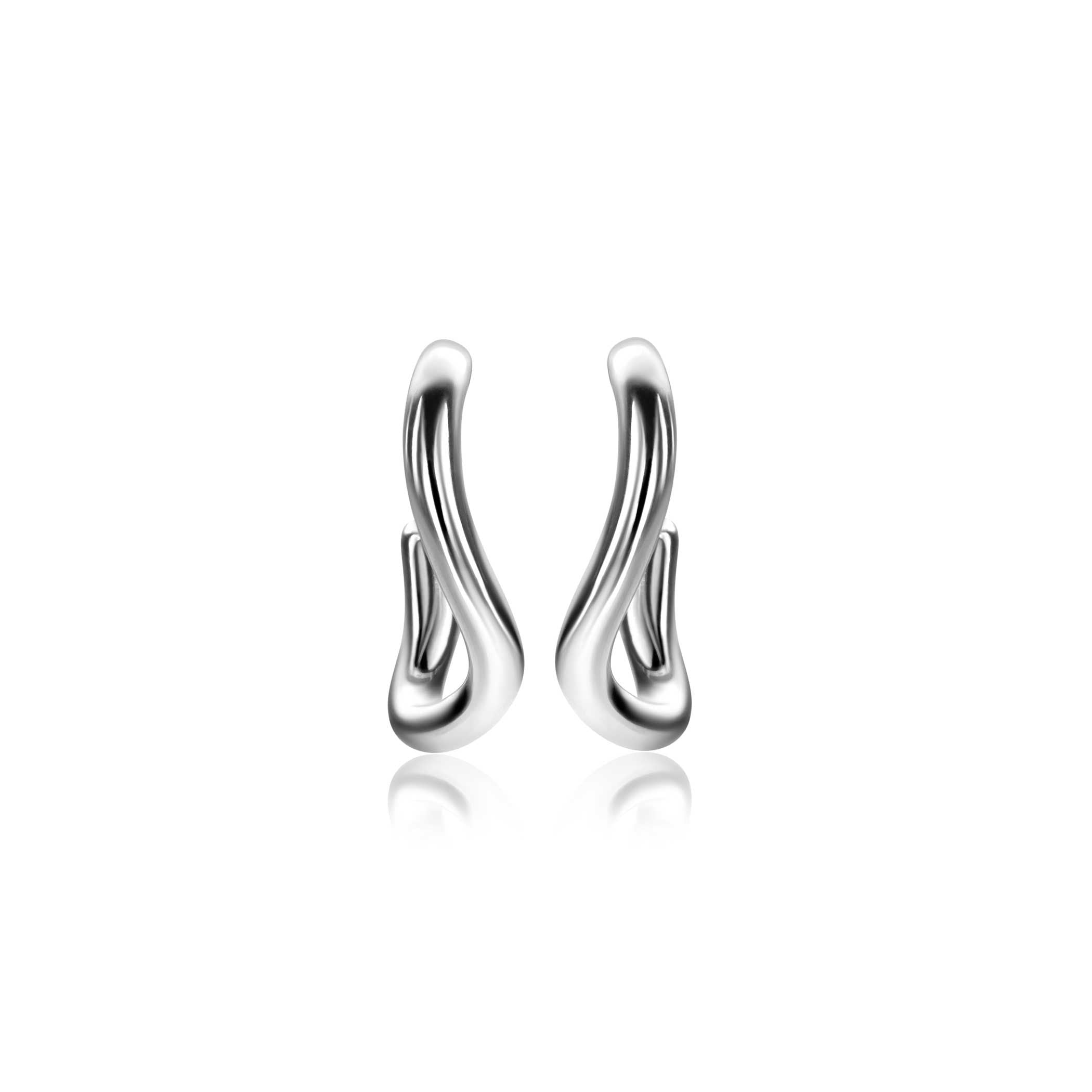 ZINZI Zilveren Oorknoppen 16mm oorbellen - ZIO2656