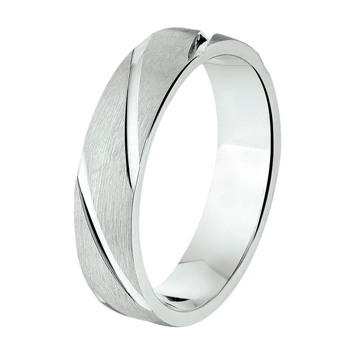 Gerhodineerd Zilveren Ring