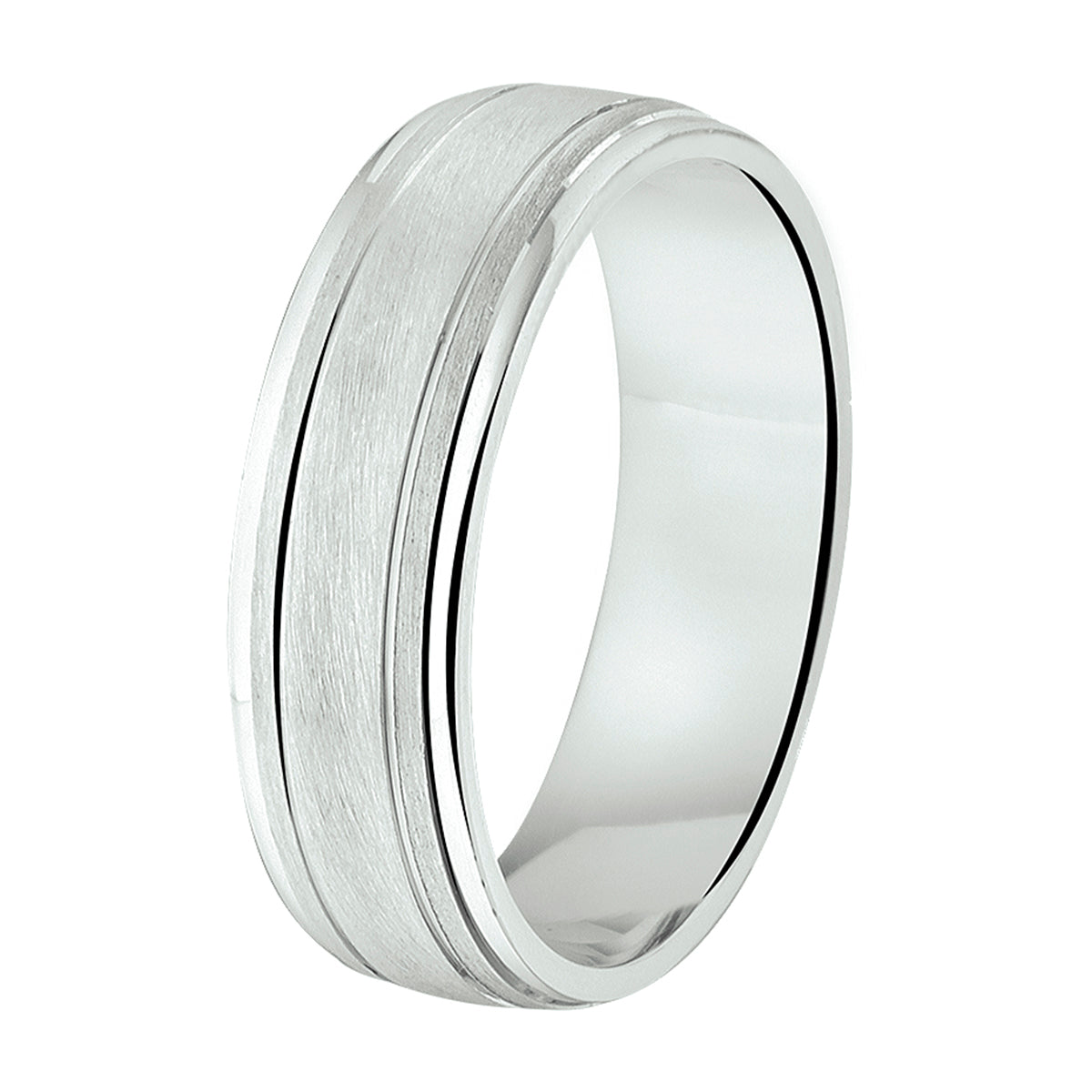 Gerhodineerd Zilveren Ring