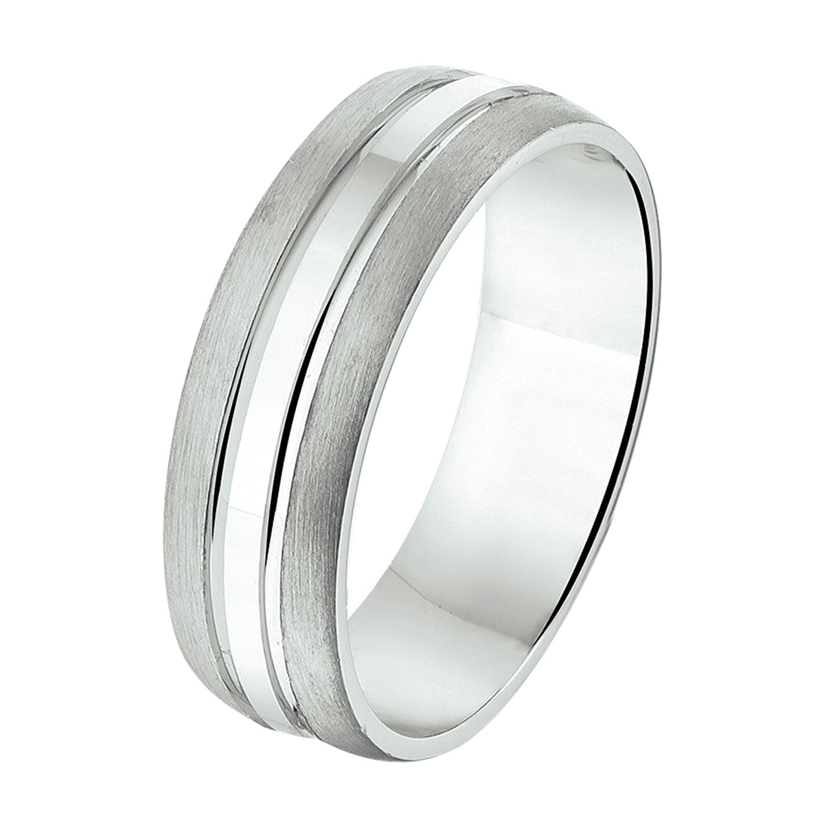 Gerhodineerd Zilveren Ring