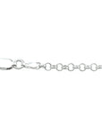 Zilver Gerhodineerd Collier Jasseron 3,0 mm 1316943 - PansiteNederland.nl