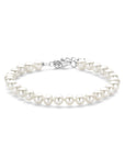 Zilver Gerhodineerd Armband Parel 5,5 Mm 18 + 3 Cm 1318133 - PansiteNederland.nl