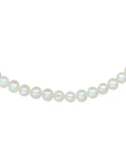 zilver gerhodineerd collier parel 7,5 mm 42 + 4 cm 1318138 - PansiteNederland.nl