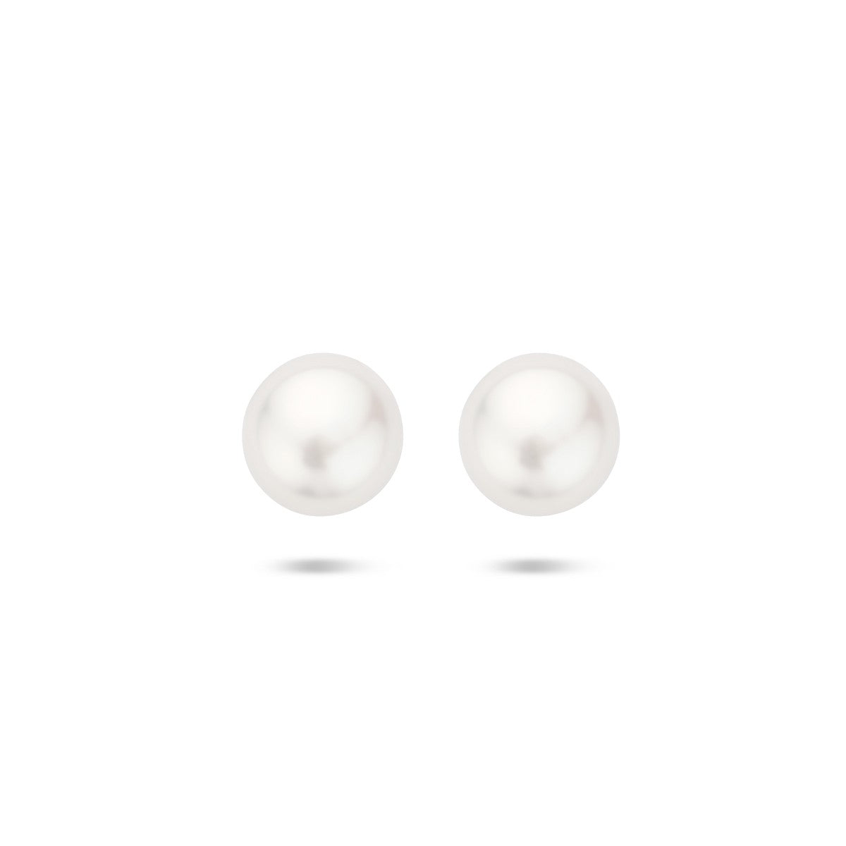 Zilver Gerhodineerd Oorknoppen Parel 1318358 - PansiteNederland.nl