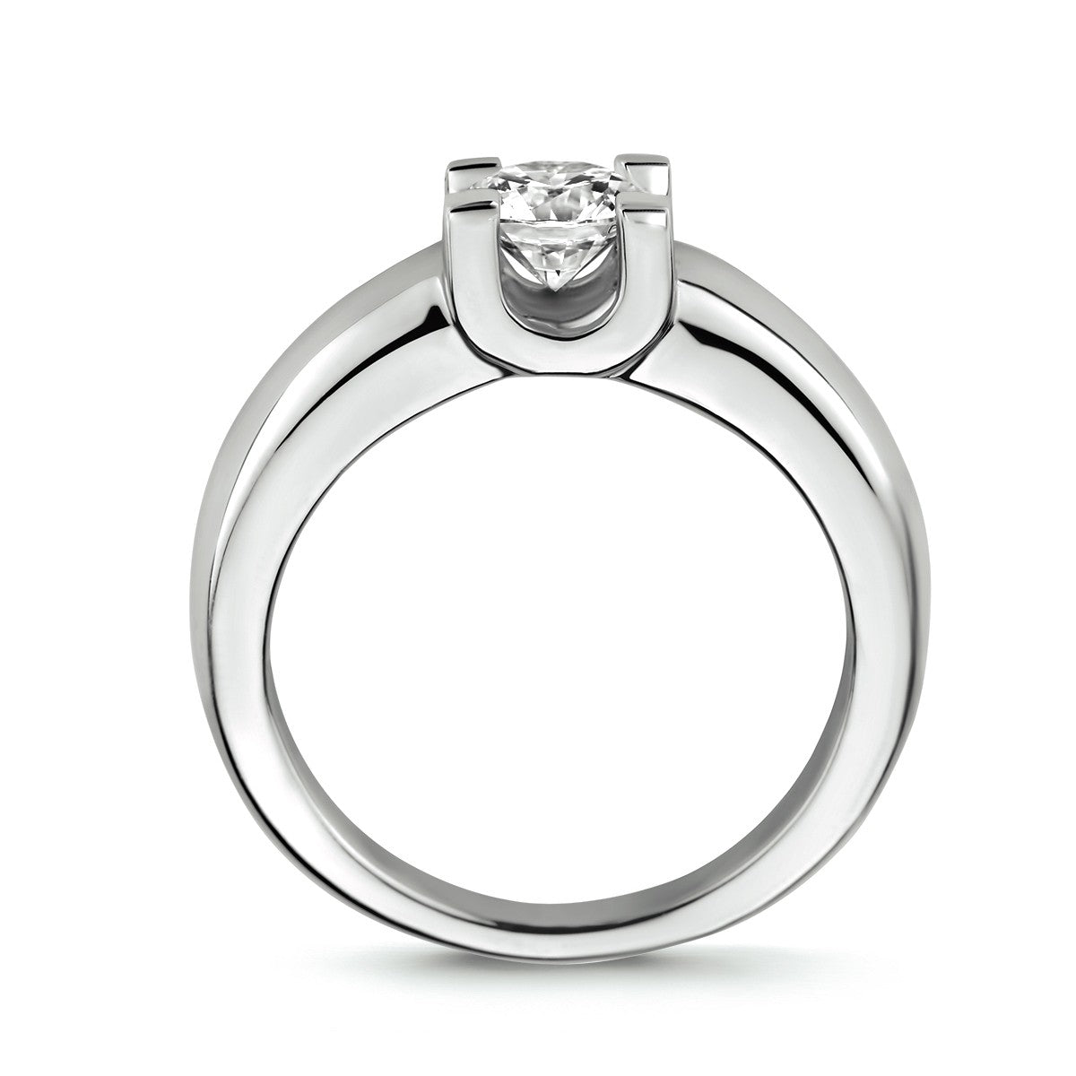 Gerhodineerd Zilver Ring Met Zirkonia 1318669 - PansiteNederland.nl