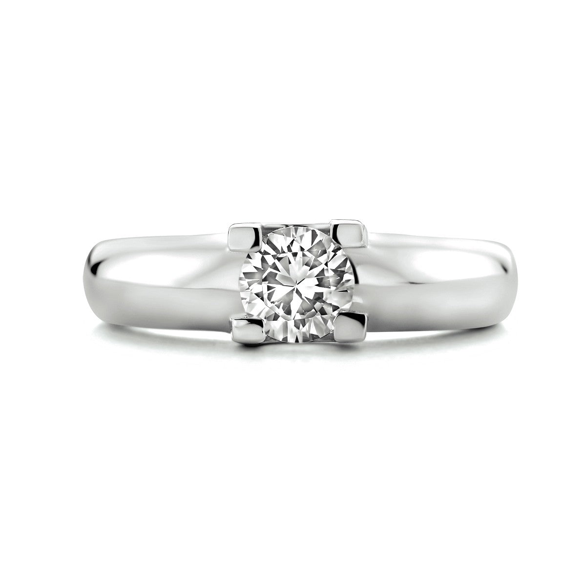 Gerhodineerd Zilver Ring Met Zirkonia 1318669 - PansiteNederland.nl