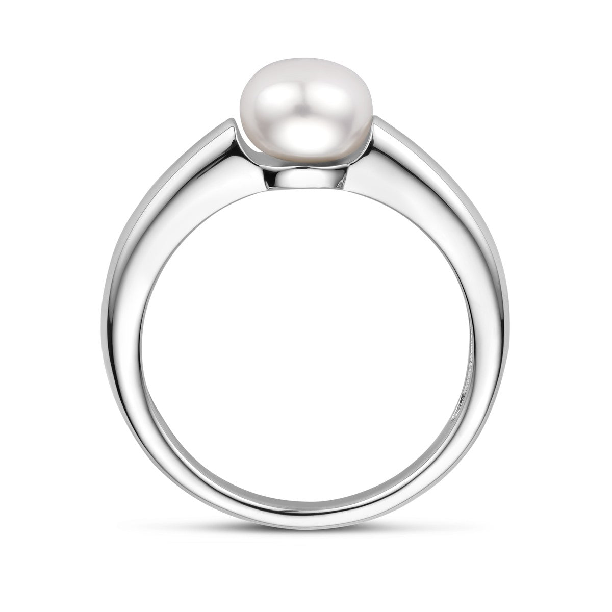 Gerhodineerd Zilver Ring Parel 1319267 - PansiteNederland.nl